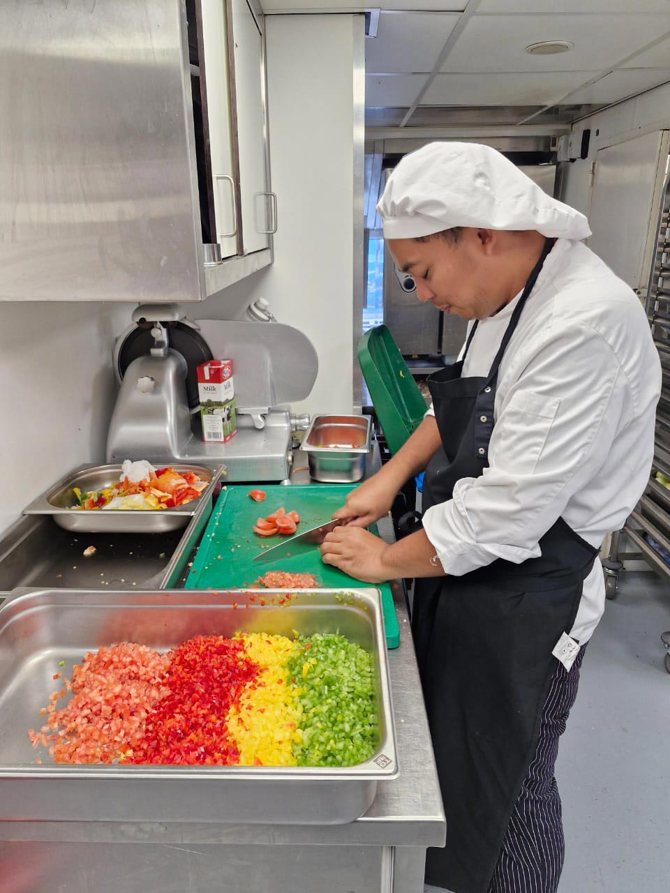 προσωπικό ξενοδοχείου κουζίνα