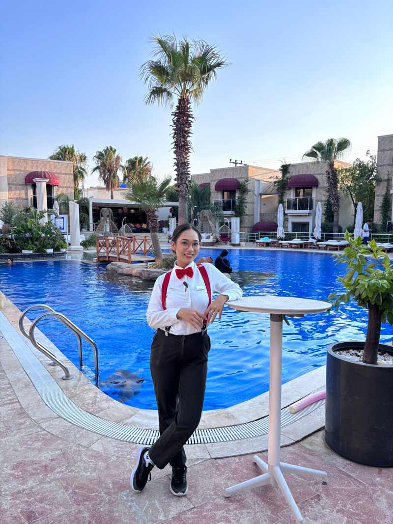 εργαζόμενη σε ξενοδοχείου από Ινδονησία